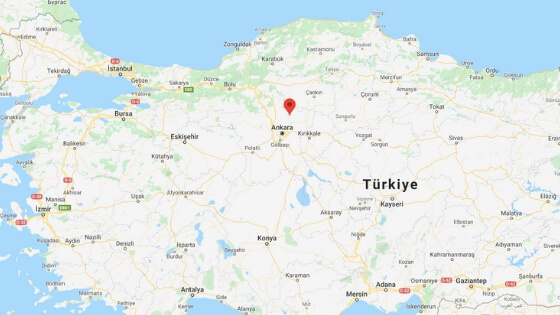 Ankara Savaşı Harita